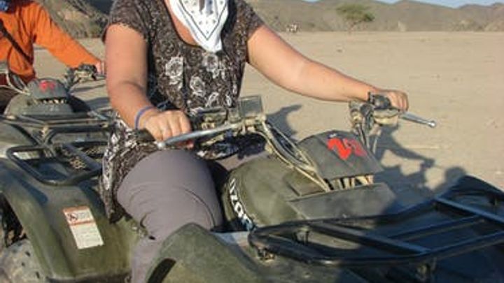 Quad experience with camel ride in the desert of Marsa Alam