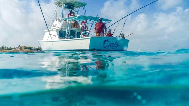 Aruba Private Afternoon Fishing Charter for up to Four Guests