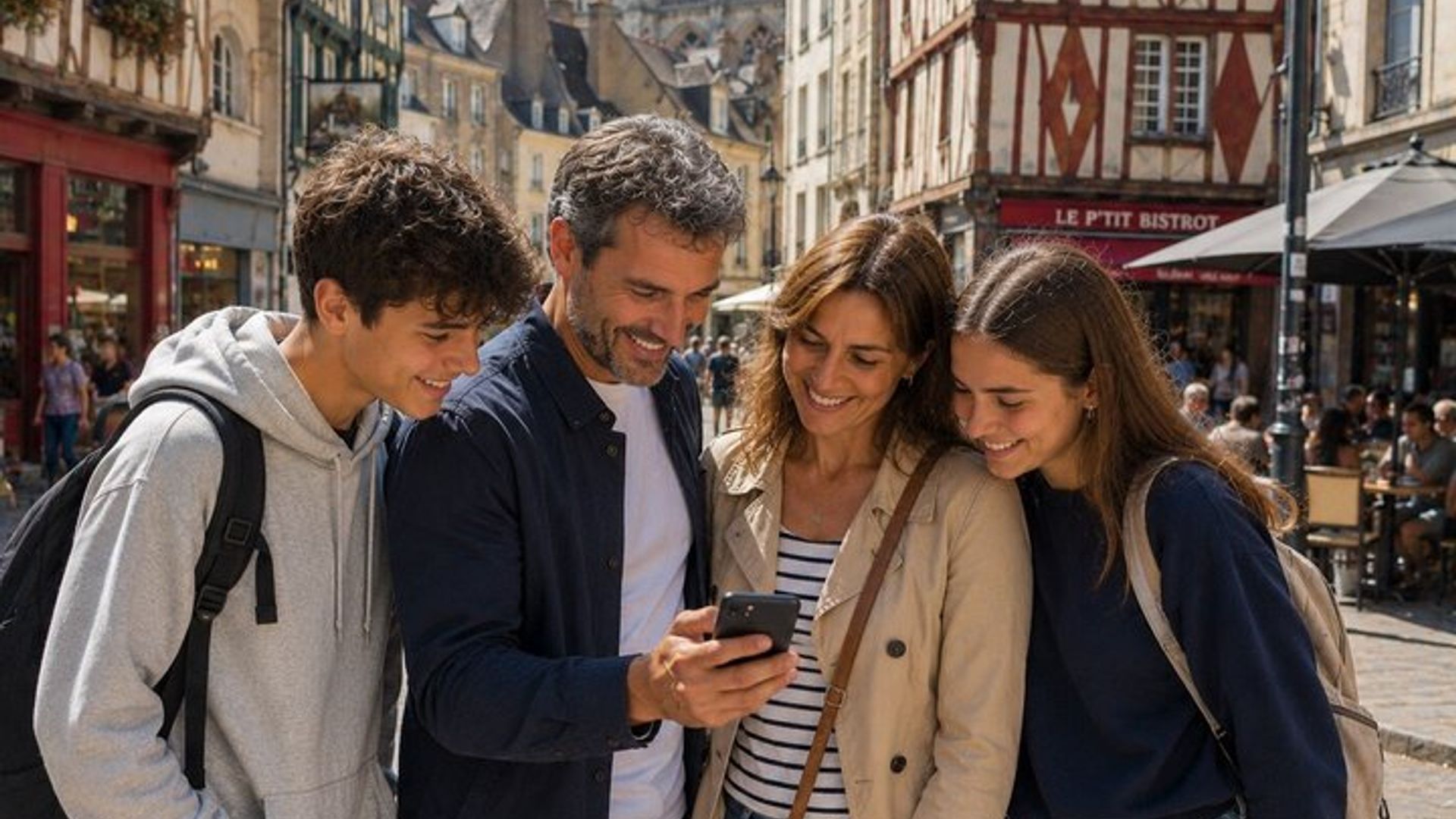 Tour a pie autoguiado de Le Mans con aplicación turística Juego