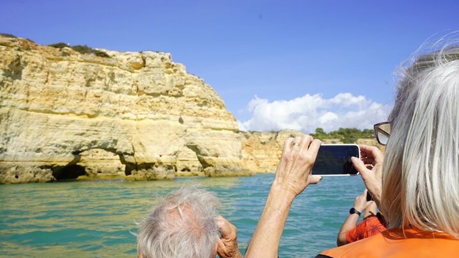 Lisbon: Private Full-Day Tour to Algarve & Benagil Caves