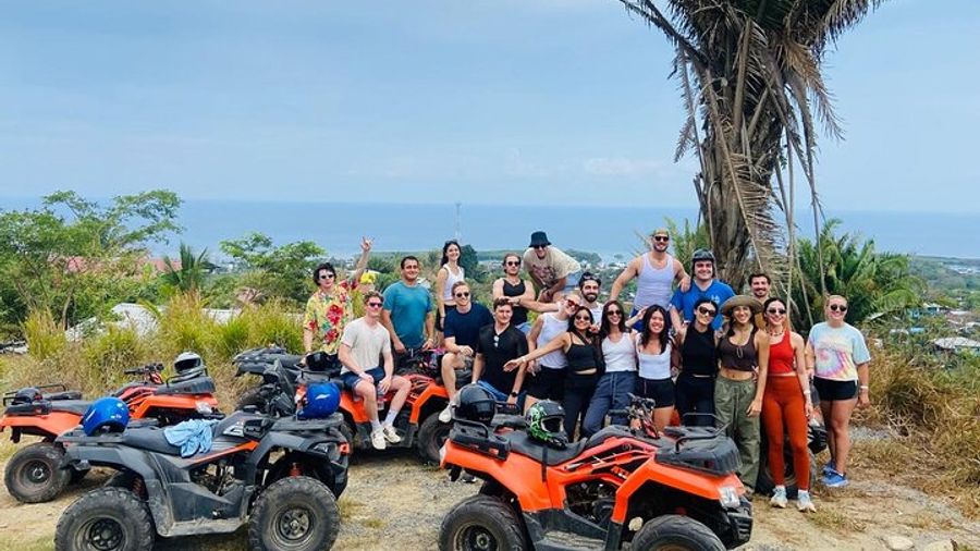 Roatan Private Half-Day Guided Jungle Tour by ATV With Pickup
