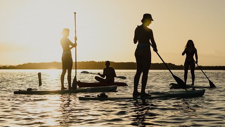 Bacalar Small-Group Sunrise SUP Tour with Breakfast