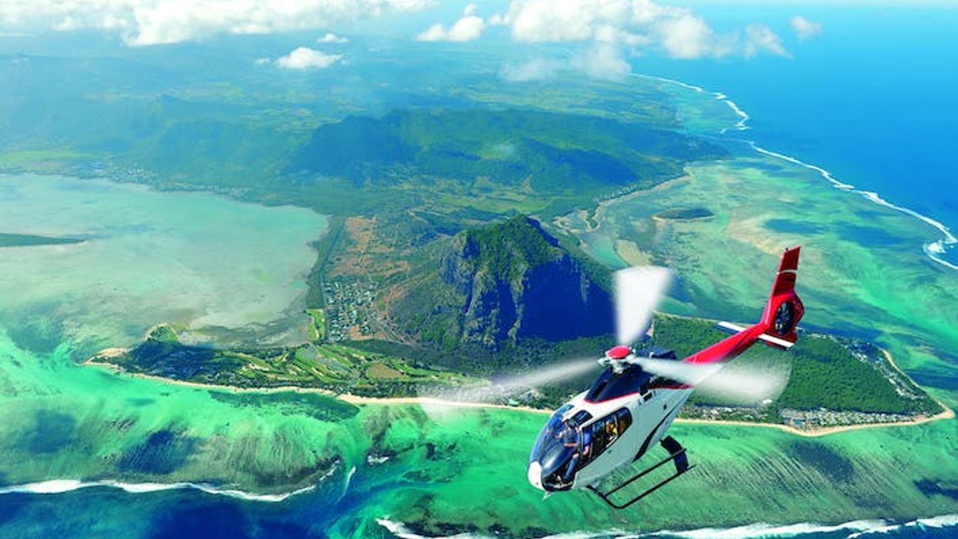 Mauritius 75-Minute Private Helicopter Flight from North Helipad