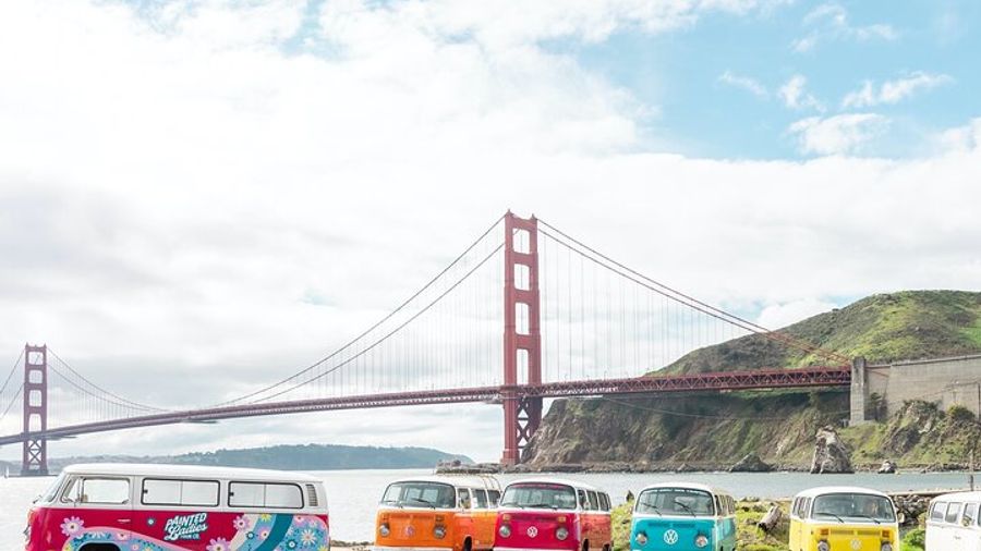 San Francisco Highlights Small-Group Tour by Vintage VW Bus