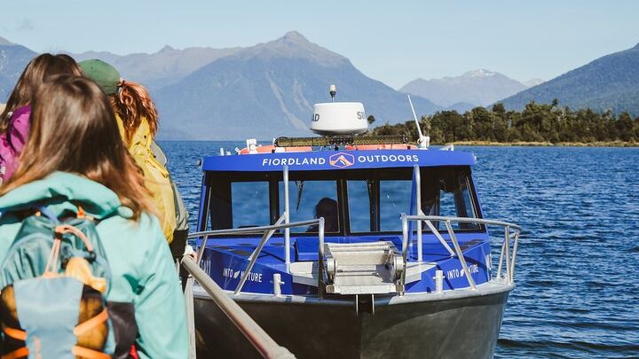 One-Way Water Taxi Transfer to Trailhead of Milford Track