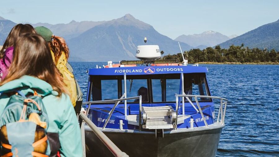 One-Way Water Taxi Transfer to Trailhead of Milford Track