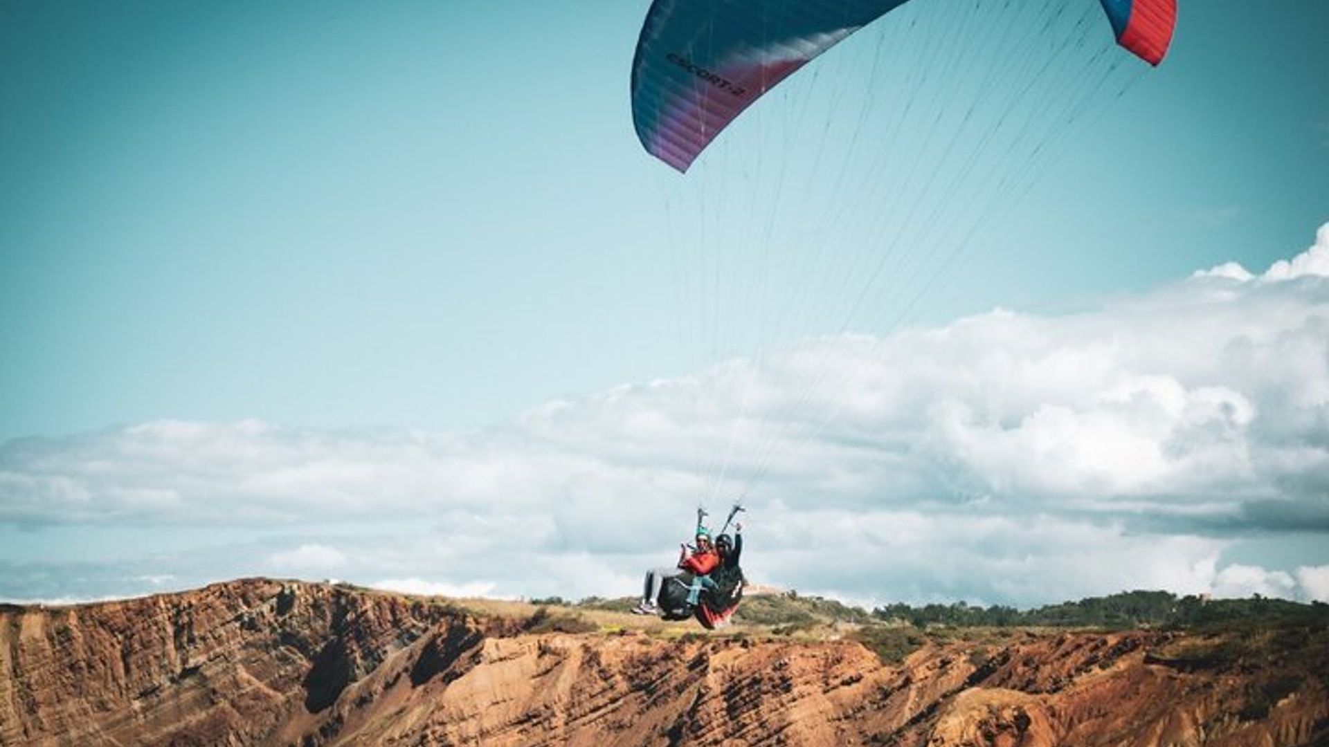 Expérience photo et vidéo en parapente aérien
