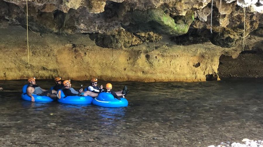 Charlie's Cave Tubing Tour for cruisers (lunch included)