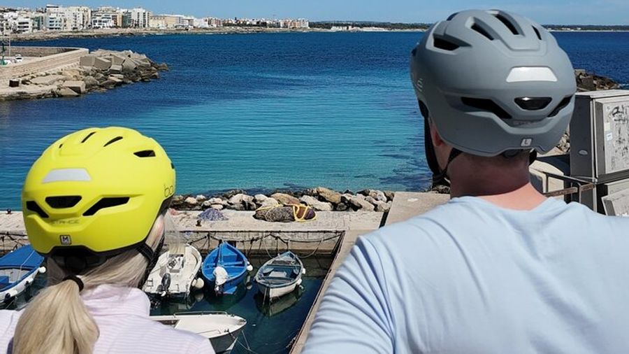 Lecce to Gallipoli E-Bike Tour with Swim, Farm Tasting +Taxi back