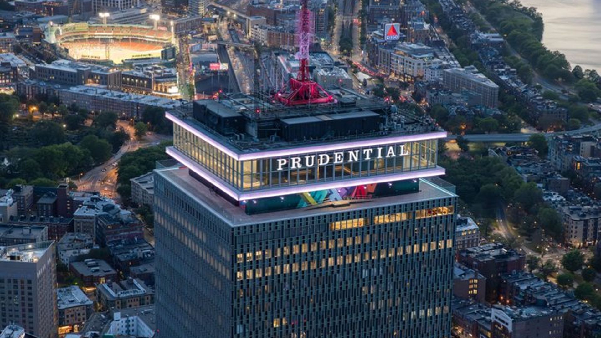 Billet d'entrée au pont d'observation de Boston