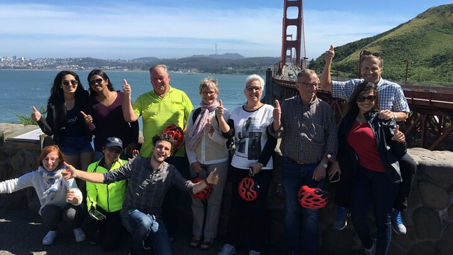Guided E-Bike tour across the Golden Gate Bridge + all day rental image 2