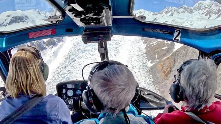 Small-Group Scenic Heli Flight: 3 Glaciers with Snow Landing