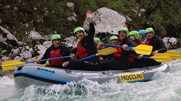 Soca River Rafting with Professional Photo Service in Bovec