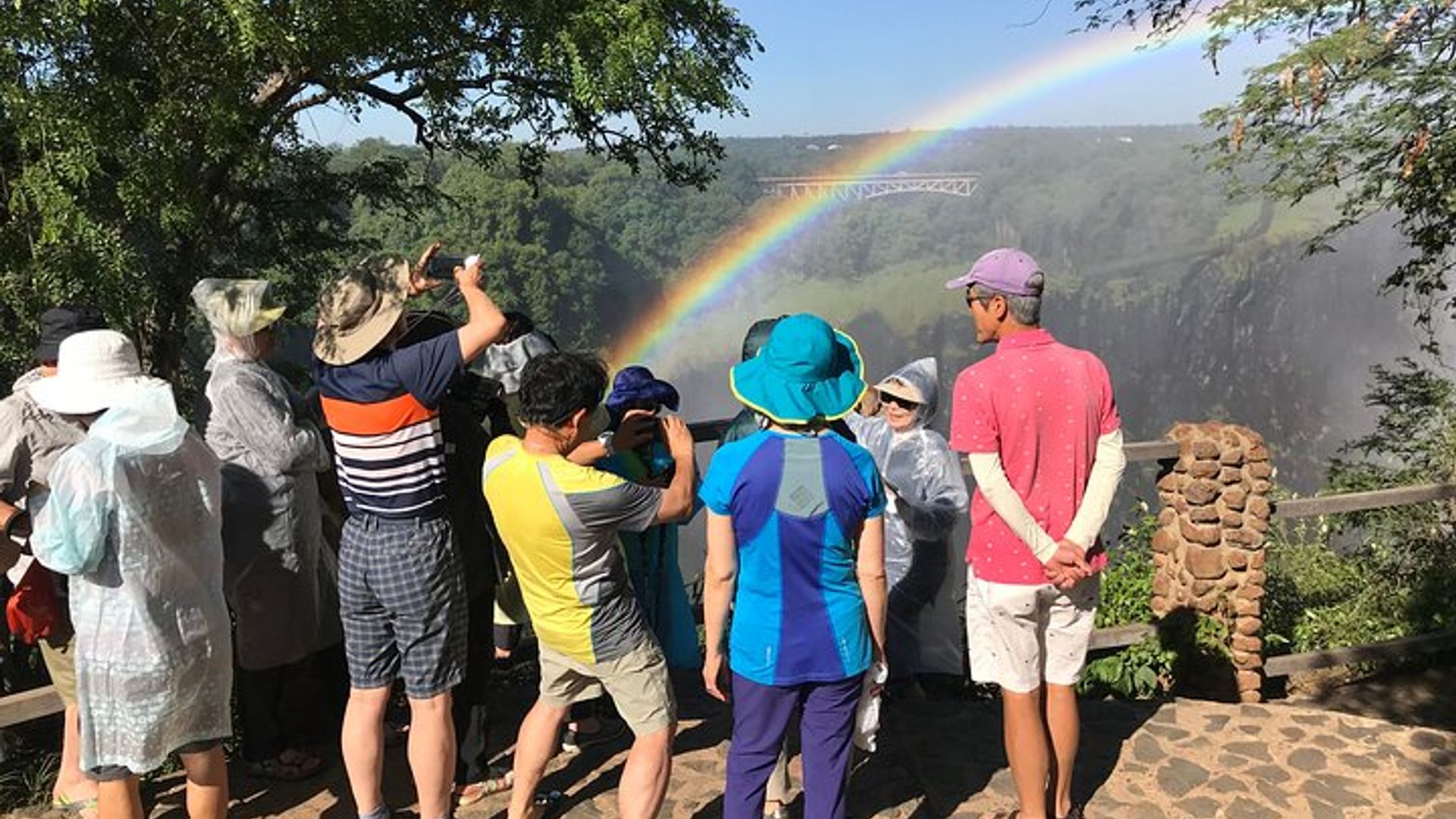 Guided Tour of The Victoria Falls and flight of angels