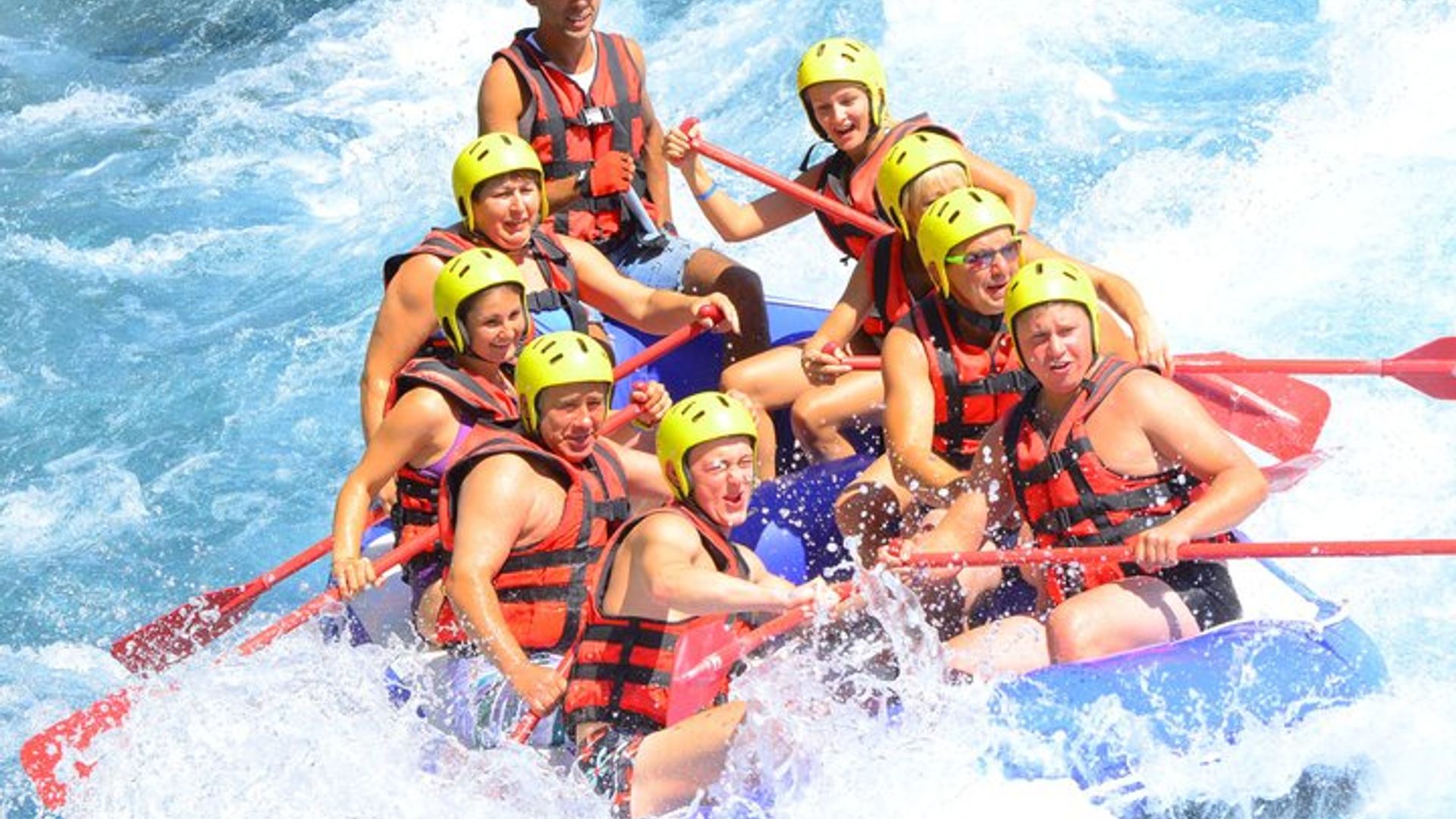 Antalya-Abenteuerpaket: Rafting, Jeep, ATV, Zipline, Mittagessen