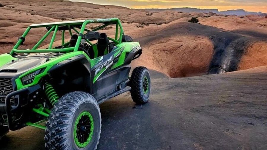 Hell's Revenge Sunset ATV Tour and Trail Experience