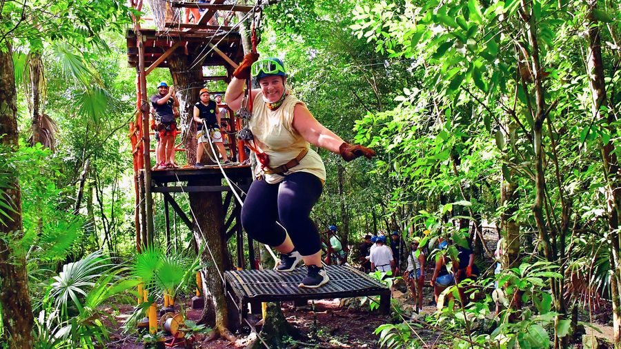 ATV Jungle Adventure with Ziplines, Cenote & Tequila Tasting