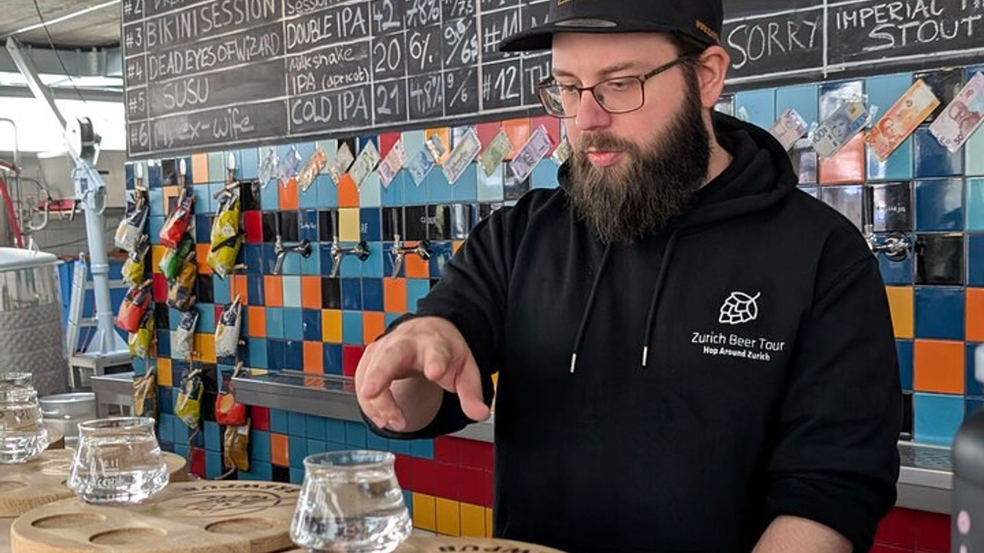 Tour de cata de cerveza en Lucerna