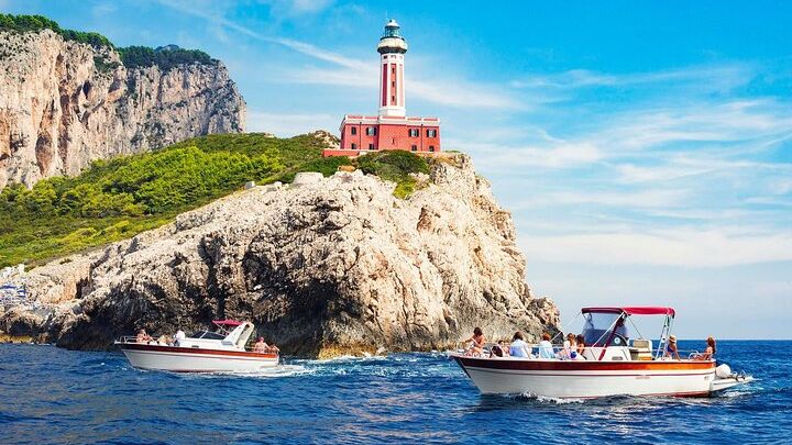 Capri Small-Group Cruise With Transfers From Sorrento Hotels