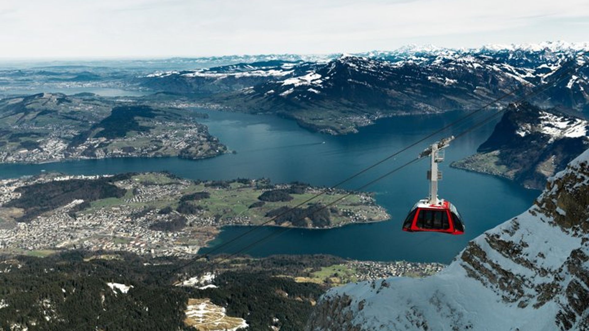 Golden Mount Pilatus: Rundtour mit Seekreuzfahrt ab Basel