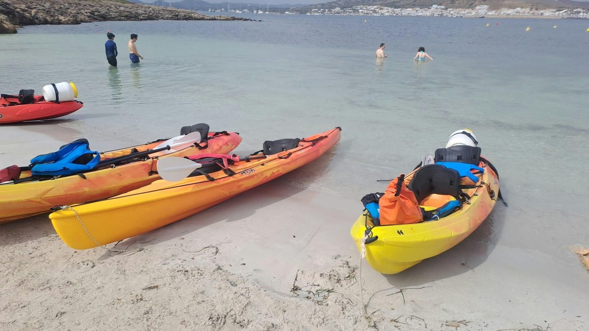 Half-day Kayak Rental and Snorkeling in Fornells