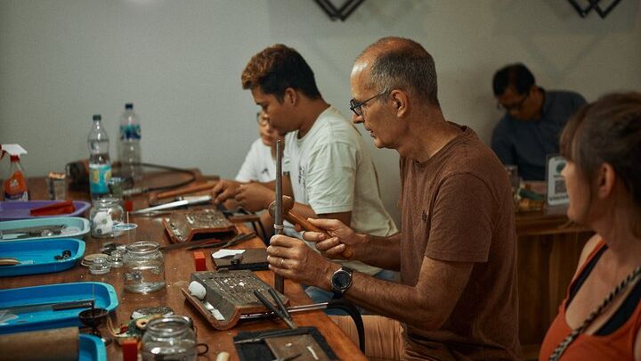 Ubud Silver Jewelry Making Class With Hotel Transfers