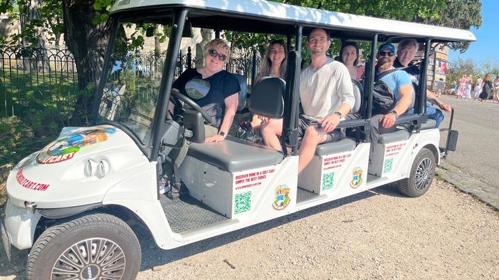 Rome: Private Half-Day Guided Golf-Cart Tour with Hotel Pickup