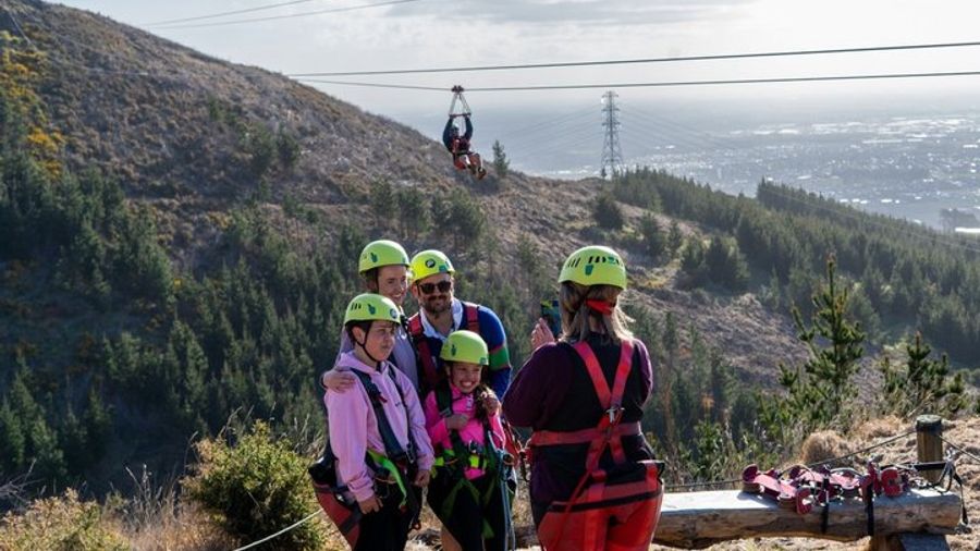 Christchurch Port Hills Zipline Experience With Chairlift