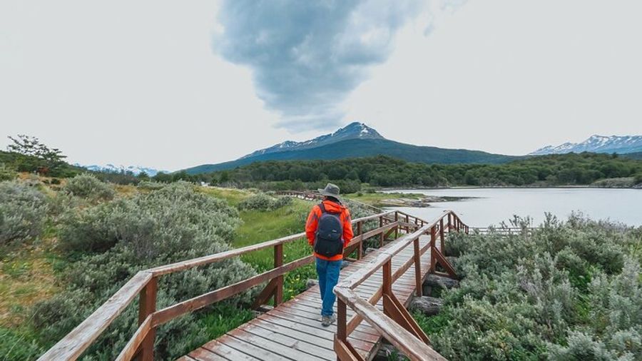 Trails of Tierra del Fuego National Park from Ushuaia