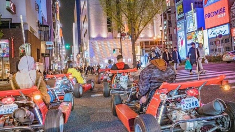 Osaka Go Karting Tour with Funny Costume