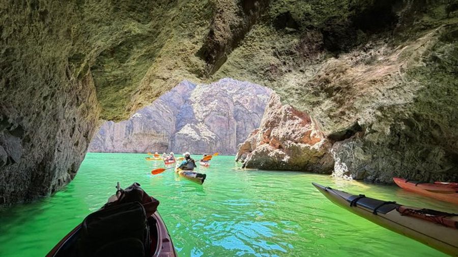 Emerald Cave and Colorado River Guided Kayak Excursion