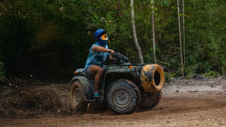 Mayan Jungle Rush Day Trip from Cancun: ATV, Cenote, Ziplines