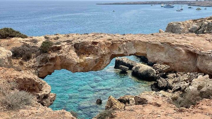Cape Greco: Small-Group with Nature Walk, Caves, Love Bridge