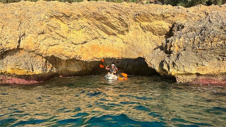 Alcudia: Kayaking and Snorkeling Daytime or Sunset Tour