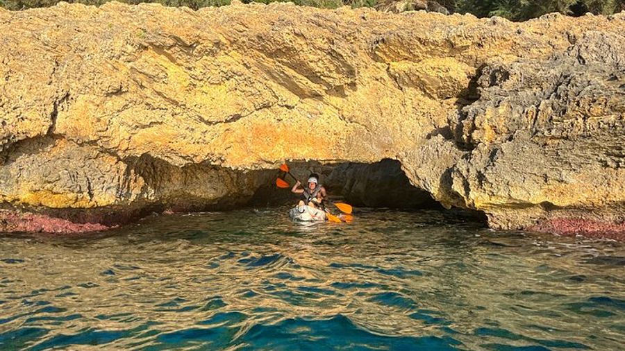 Alcudia: Kayaking and Snorkeling Daytime or Sunset Tour