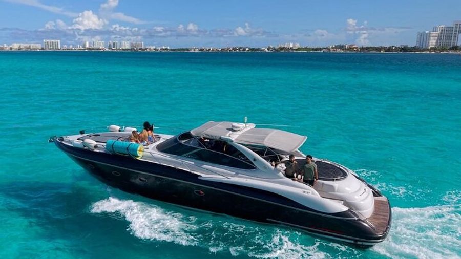 Cancun Private Sunseeker Yacht Charter