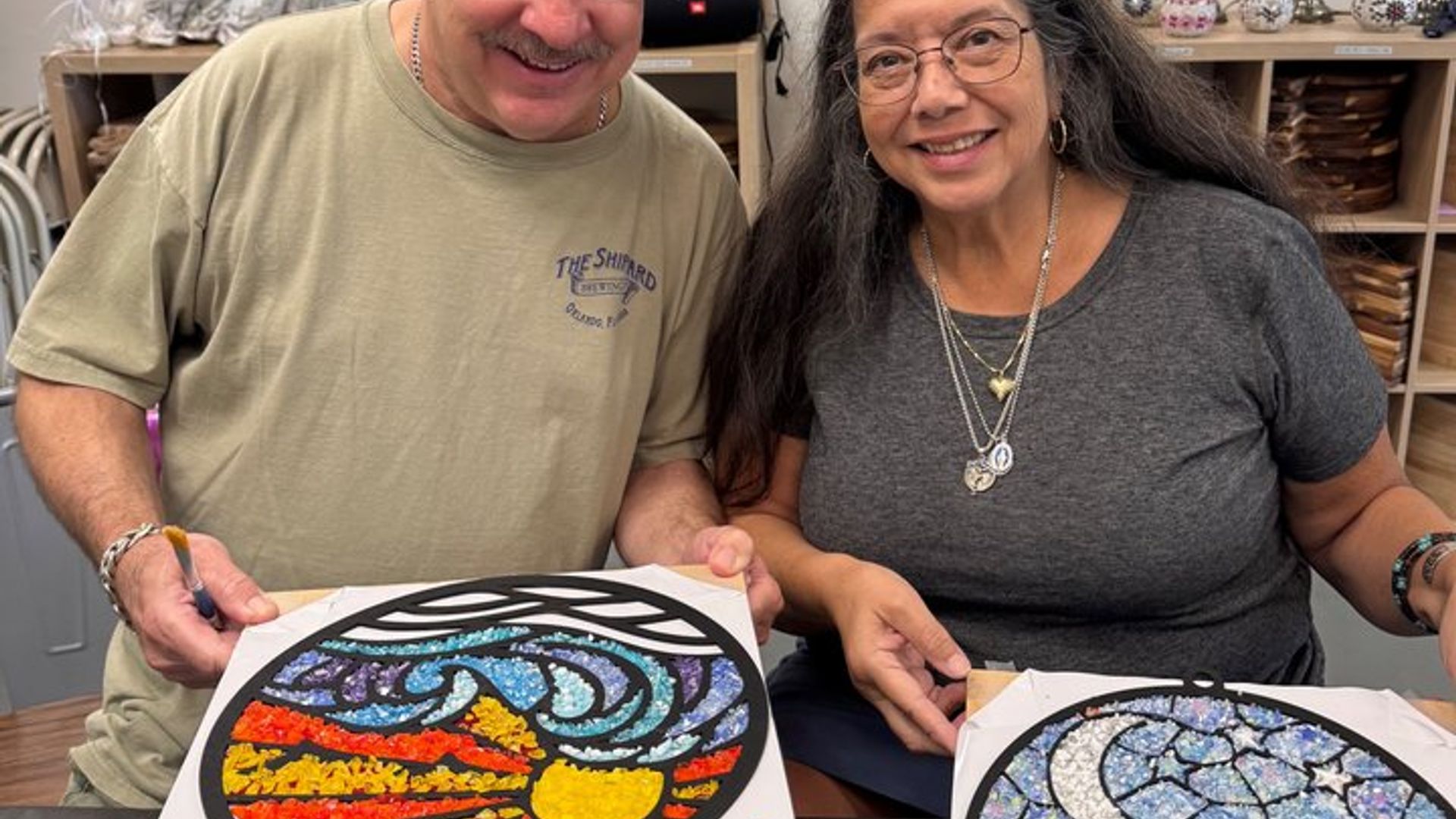 Taller de vidrio y resina Suncatcher en Kissimmee