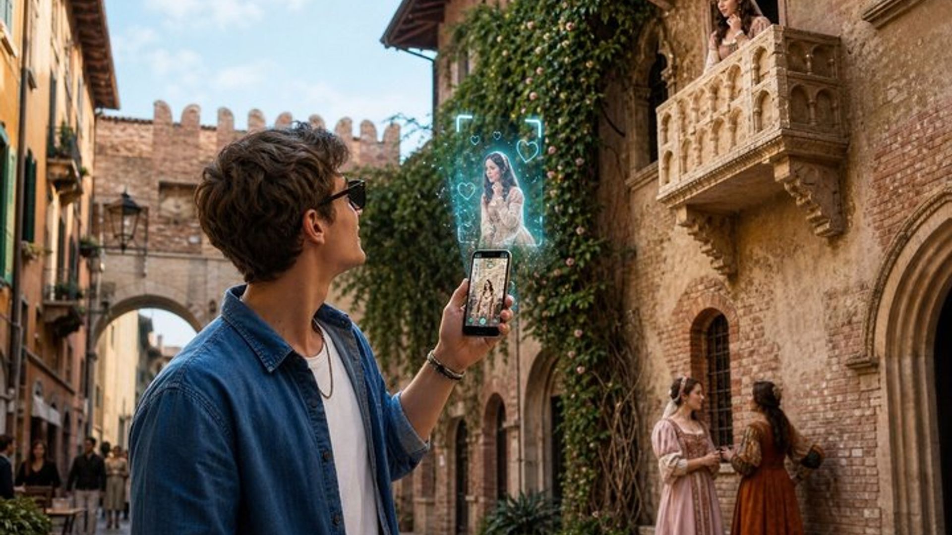 Romeo and Juliet Verona GPS App Walking Tour Mobile Game