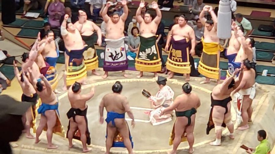 Tokyo or Osaka Grand Sumo Tournament Ticket