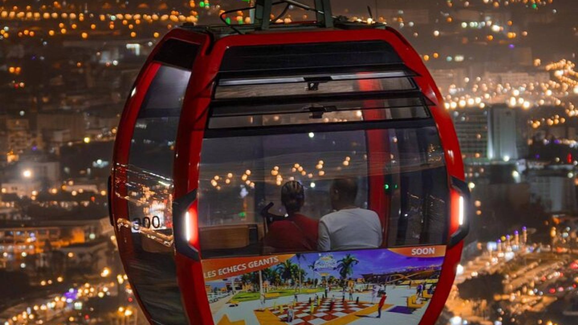 Billet aller-retour pour le téléphérique nocturne d'Agadir