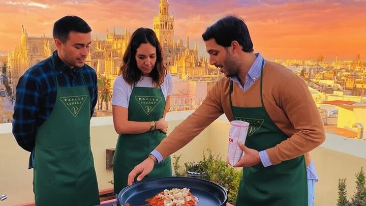Small-Group Seville Paella Cooking Class with a Local