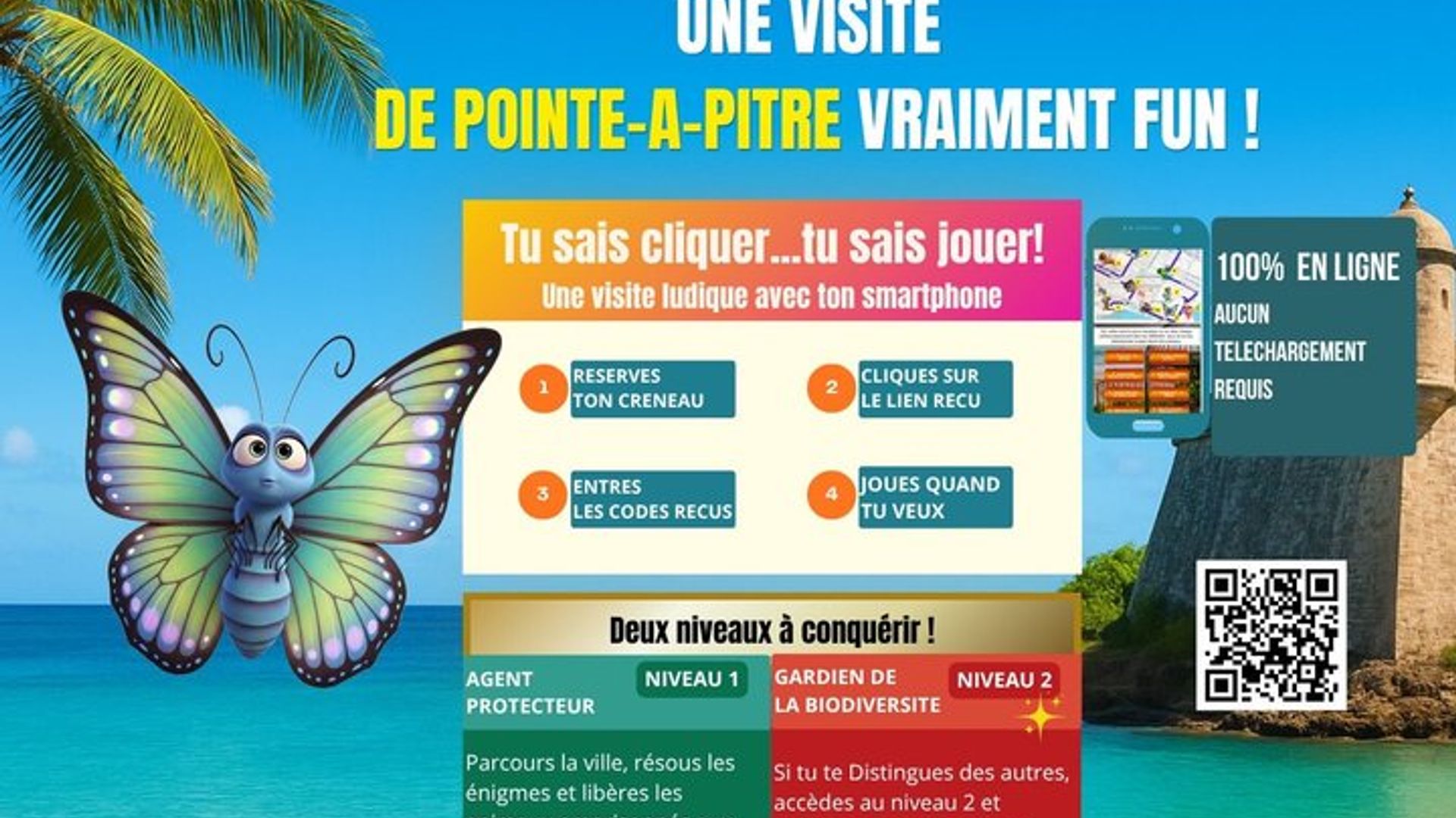 Visitez Pointe-à-Pitre avec un jeu de piste Ludique et Amusant !