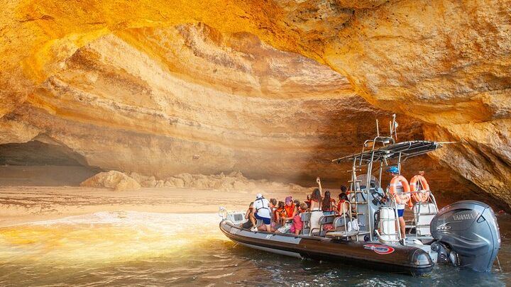 Portimao Caves and Coast Sightseeing Boat Tour