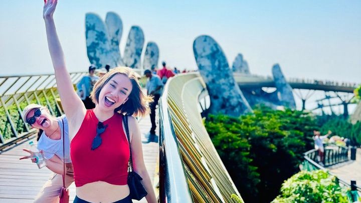 Early morning Ba Na Hills - Golden Hand Bridge - PRIVATE TOUR