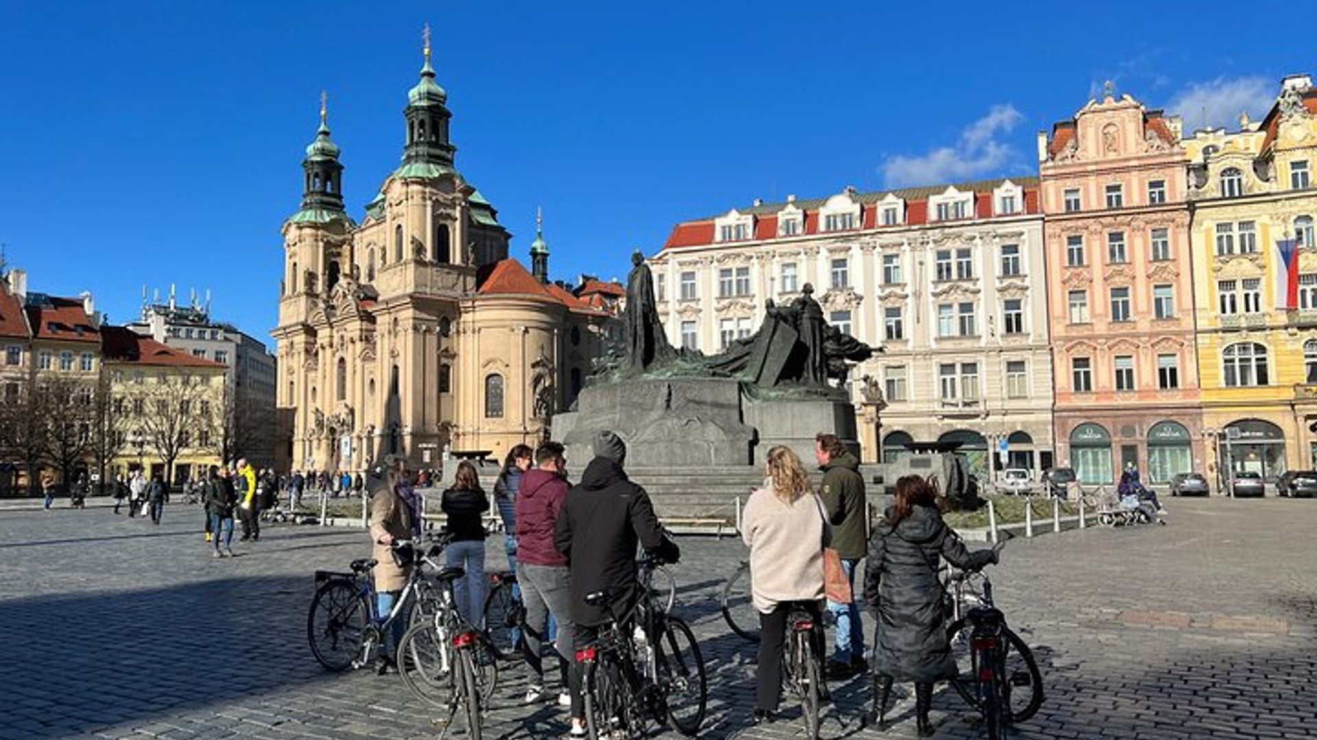 Circuit complet à vélo de 3 heures à Prague
