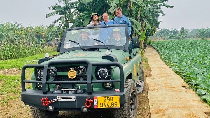 Hanoi Food and Culture Tour by Army Jeep