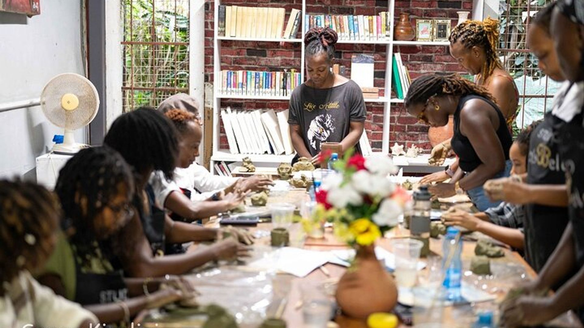 Kunstmal- und Töpferstudio in Mombasa, Kenia