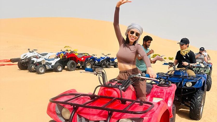 Abu Dhabi 4 hour Desert Safari, Dune Bashing and Camel Ride