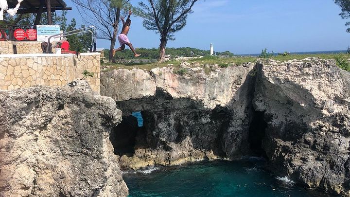 Negril Times Square Mall and Rick's Cafe Visit