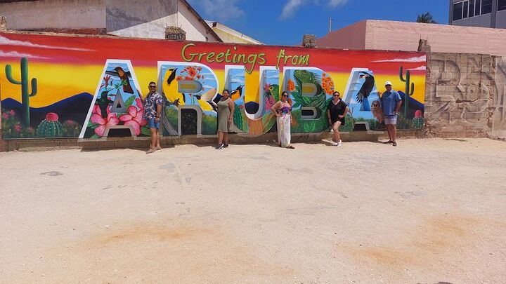 Full-Day Aruba Sightseeing island Tour with Baby Beach Swim